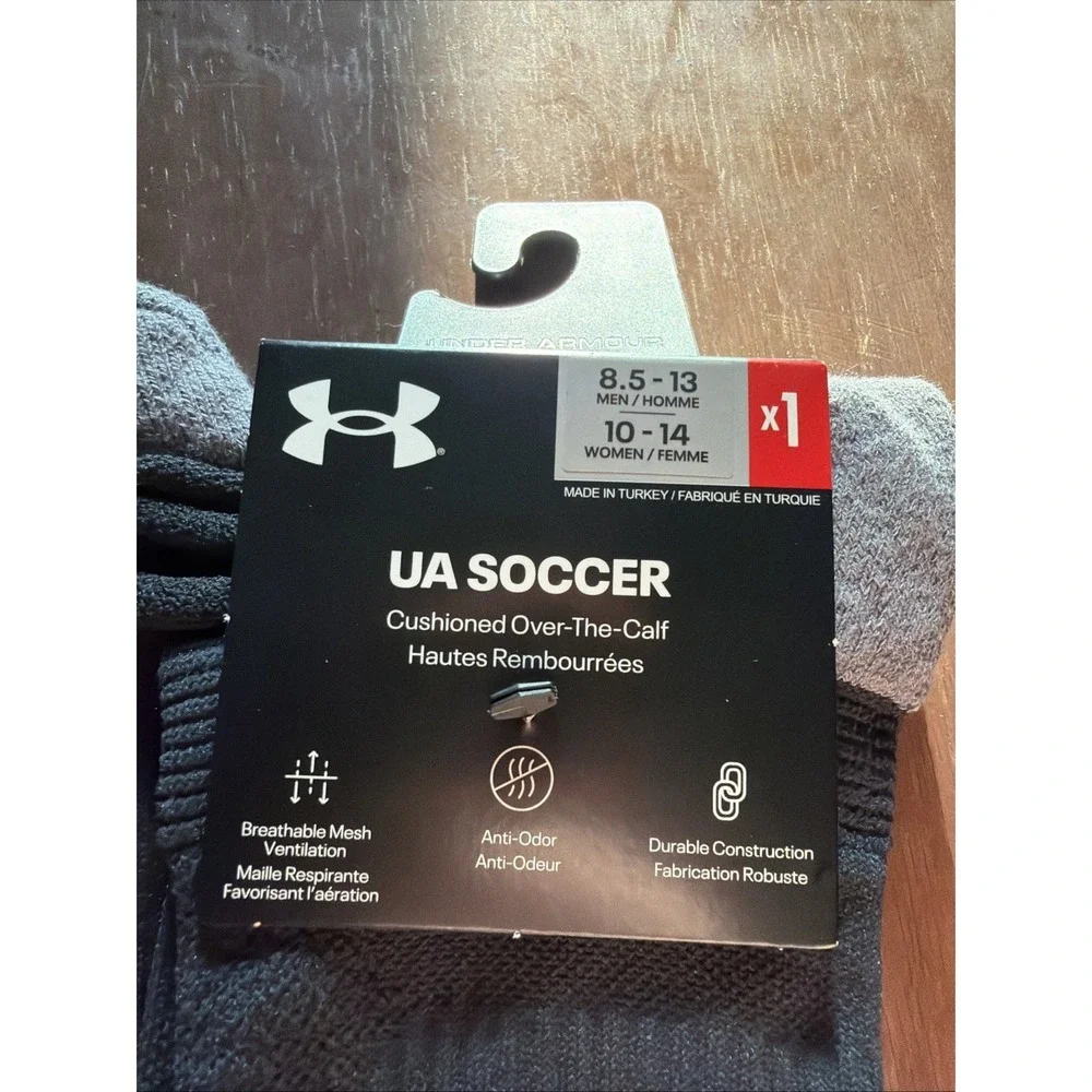 Under Armour Black Performance Sock Size Large